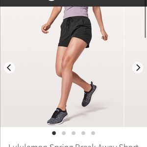 Lululemon spring breakaway short